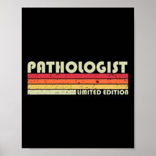 Pathologe Lustiger Berufstitel Profession Geburtst Poster
