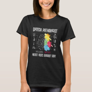 Pathologe Sprecherin des Gehirns Patholo T-Shirt