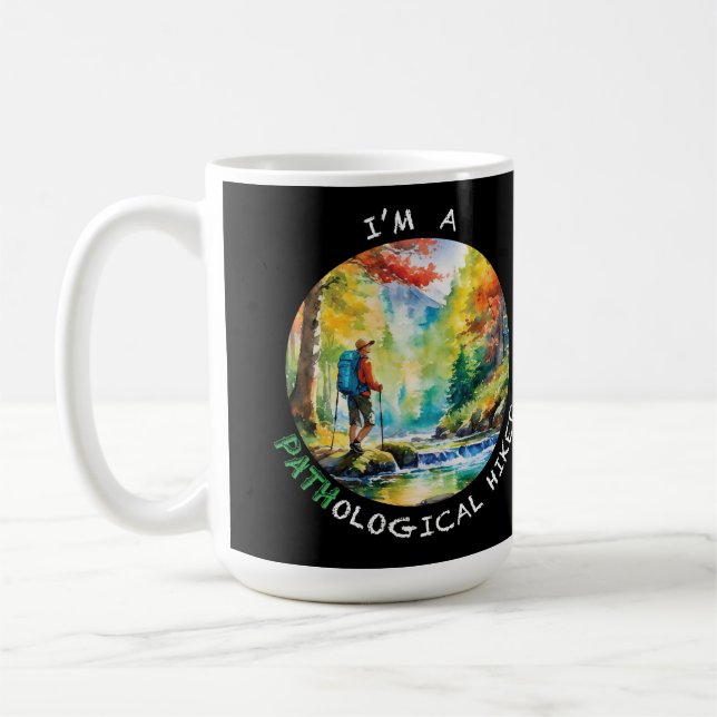 Pathologische Wanderung Kaffeetasse (Links)