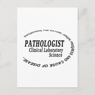 PATHOLOGIST - KLINISCHE LABORWISSENSCHAFT POSTKARTE