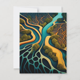 Paths of the Dreamland Mitteilungskarte