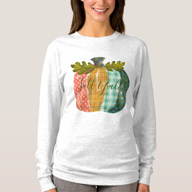 Pathwork Pumpkin | Fall Y'all! T-Shirt (Vorderseite)