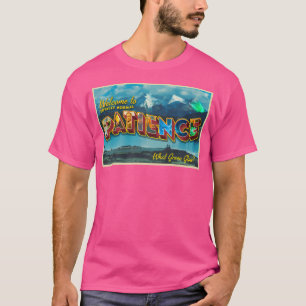 Patience Colorado Vintage Postkarte - Bewohner Ali T-Shirt