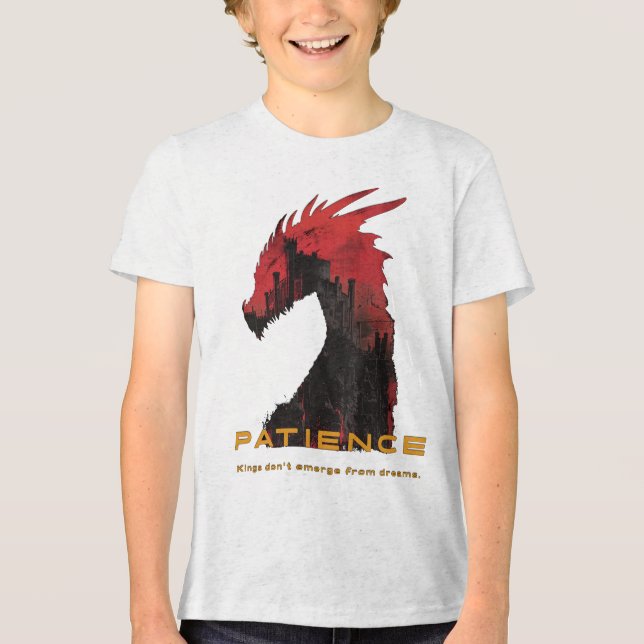 Patience Youth Tri-Mix T - Shirt (Vorderseite)