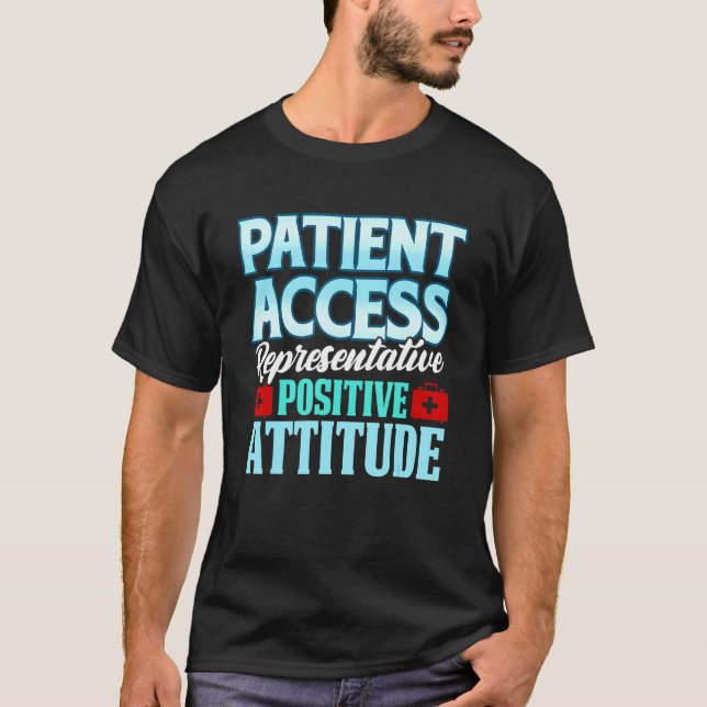 Patient Access Representative Frontline Nurses T-Shirt (Vorderseite)