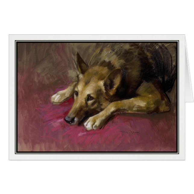 Patient Alsatian von Marino Lenci (Vorderseite (Horizontal))