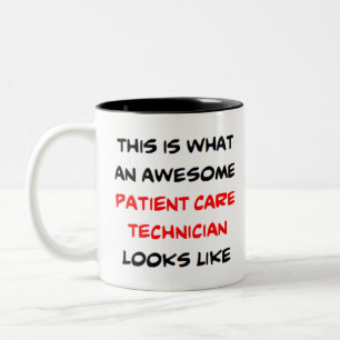 Patient-Betreuer, phantastisch Zweifarbige Tasse