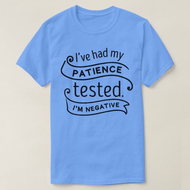 Patient getestet 2 T-Shirt (Design vorne)