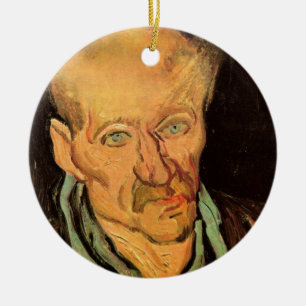Patient im Krankenhaus Saint-Paul von Vincent van  Keramikornament