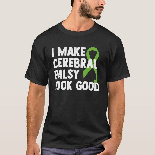 Patienten mit Hirnhautentzündung CP Survivor T-Shirt (Vorderseite)