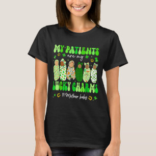 Patienten sind Glücksbringer Mutter Baby St. Patri T-Shirt