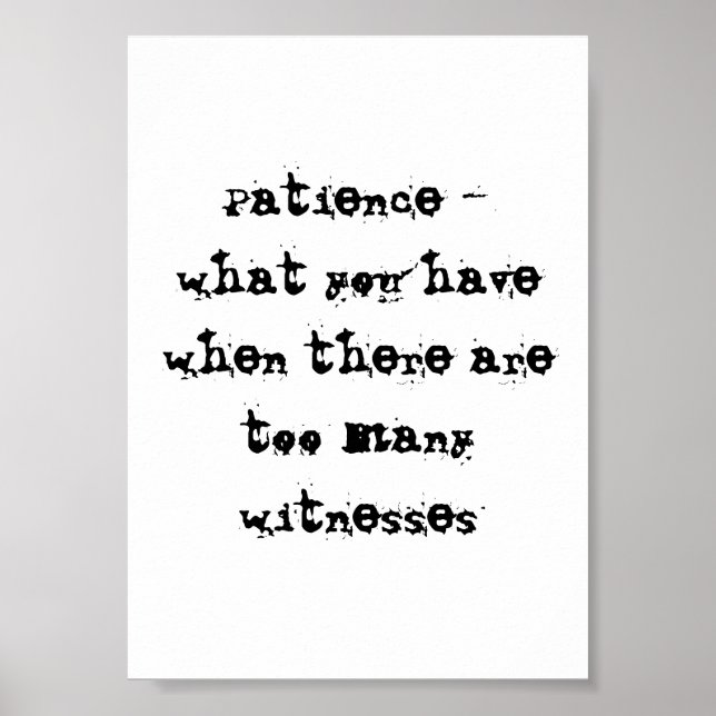 Patientenplakat Poster (Vorne)