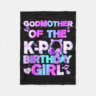 Patin der K-Pop-Birthday-Girls Korean Music Fleecedecke