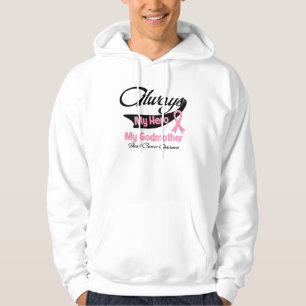 Patin - immer mein Held - Brustkrebs Hoodie
