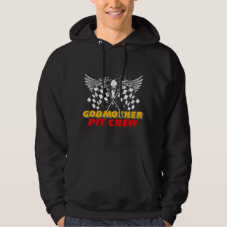 Patin Tante Pit Crew Rennwagen Geburtstagsfeier Pa Hoodie