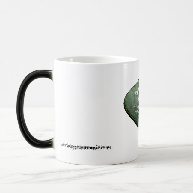 Patina-grüne verwandelnde Tasse (Links)