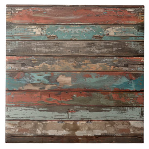 Patina-Holz rustikale verwitterte Planke Fliese