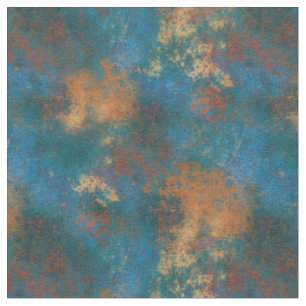 Patina Kupfer abgenutzt Türkis Grunge Stoff