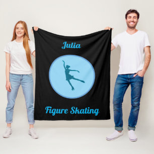 Patinage artistique Couverture en polaire personna