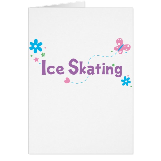 Patinage de glace de flottement de jardin (Devant)