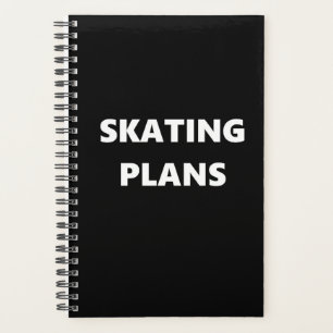 Patinage Planner Sports Thème Patinage Plans