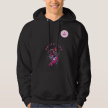 Patinage Vie rose heureux Sweat - shirt à capuche