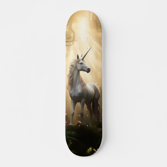 Patineta  Unicornio Criatura Mitológica Skateboard (Vorne)