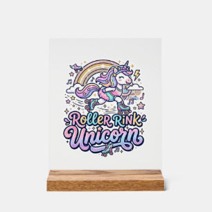 Patinoire Licorne Patinoire Licorne Autocollant Ve