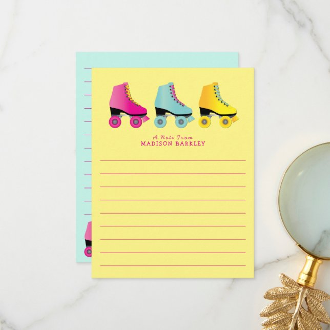Patins à rouleaux Cartes fixes pour enfants (Devant/Arrière en situation)