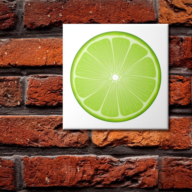 Patio-Dekoration Limon Fliese (Patio Decor Lime Ceramic Tile
Add a burst of summer sunshine to your space!)