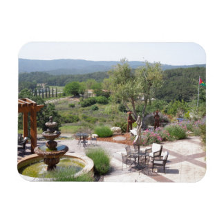 Patio mit Croad-Verkostung, Paso Robles Magnet