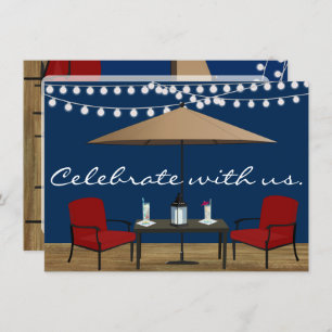 Patio-Party Einladung