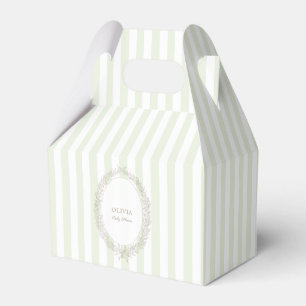 Patisserie Boulangerie Mint Green Geschenkschachtel
