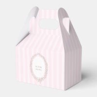 Patisserie Boulangerie Pink Stripe