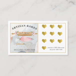 Pâtisserie Chef Baker Carte de fidélité