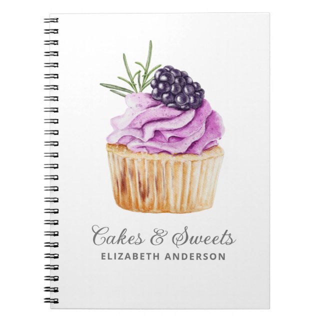 Pâtisserie Cupcake Chef Carnet boulangerie (Devant)