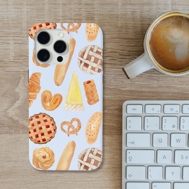 Patisserie Französisches Bäckerei Konditorei Brot  Case-Mate iPhone Hülle (In situ)