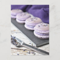 Patisserie Lavender Macaron Cookies