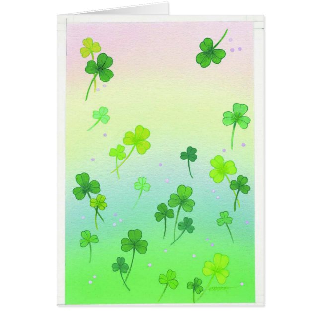Pâtisserie Saint-Patricks Day carte personnalisabl (Devant)