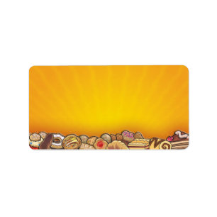 pâtisseries du matin ~ étiquette