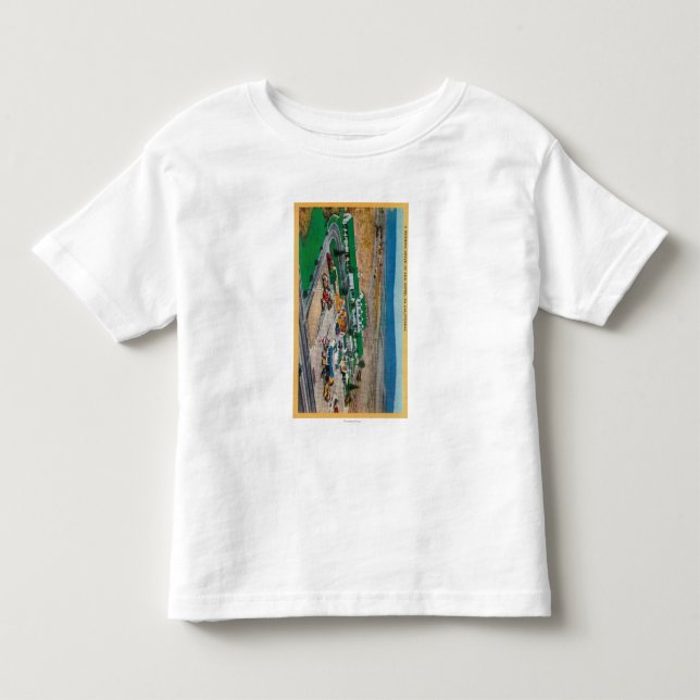 Patmars Motel und moderne Antrieb-Setzen ein Kleinkind T-shirt (Vorderseite)