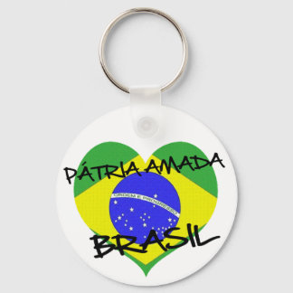 Pátria Amada Brasil Schlüsselanhänger