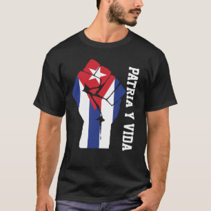  Patria Y Vida Libre Cuba T-shirt