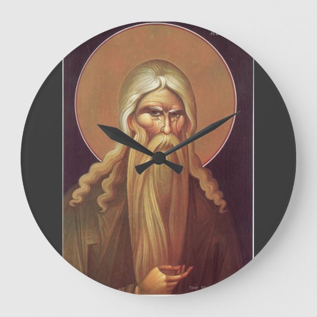 Patriarch Abraham Große Wanduhr (Vorderseite)