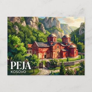 Patriarchat von Peć Kosovo Postkarte
