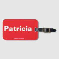 Patricia Luggage Tag