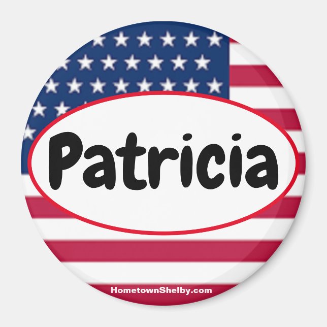 Patricia Patriotic Magnet (Vorne)