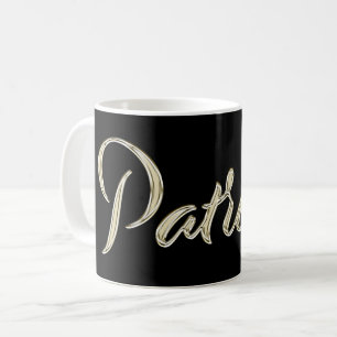 Patricia white gold Handwriting Tasse Kaffeetasse