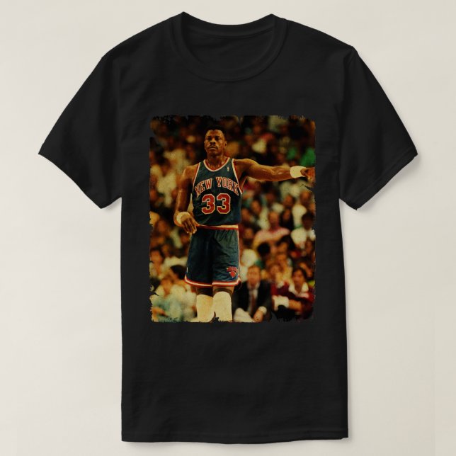 Patrick Ewing Vintages Design Basketball T-Shirt (Design vorne)