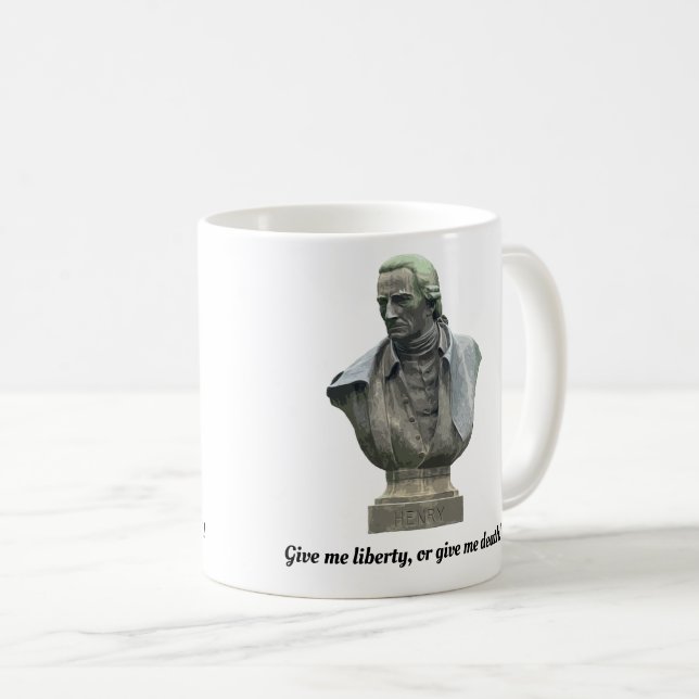 Patrick Henry Coffee Mug (Devant droit)
